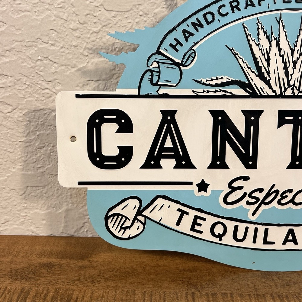 CANTINA ESPECIAL TEQUILA SODA METAL SIGN - Picture 2 of 8